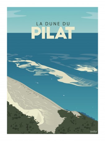 Affiche 30x40 - Dune du pilat