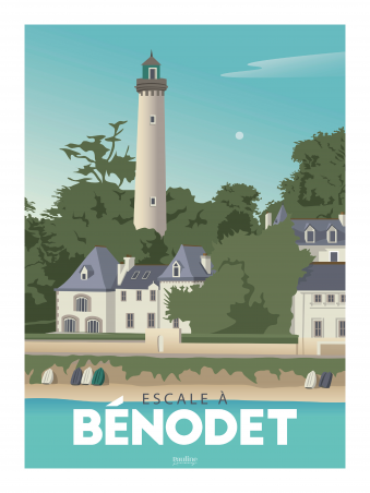 Affiche 30x40 - Escale a benodet