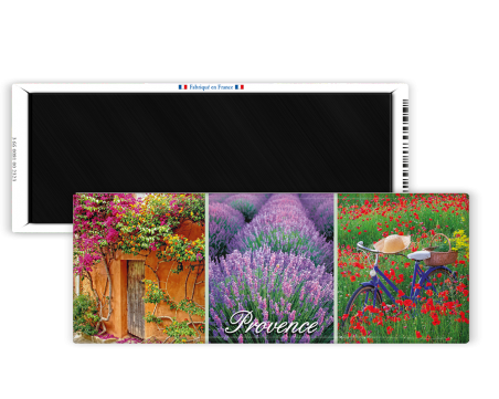 Magnet 42x118 - Fleurs de provence...(3 vues)