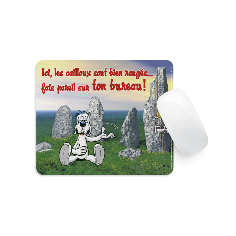 Tapis de Souris - Gai luron - menhirs