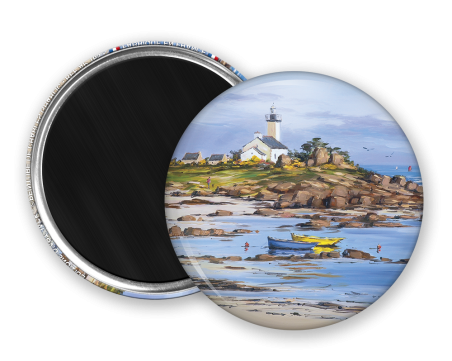 Magnet rond - Gharlic - a maree basse