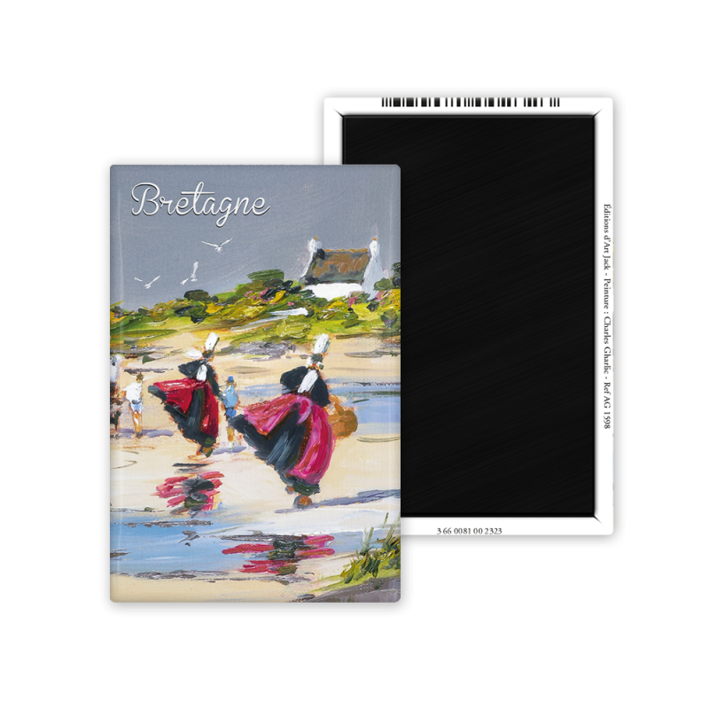 Magnet 55x80 - Gharlic - bigoudènes sous le vent