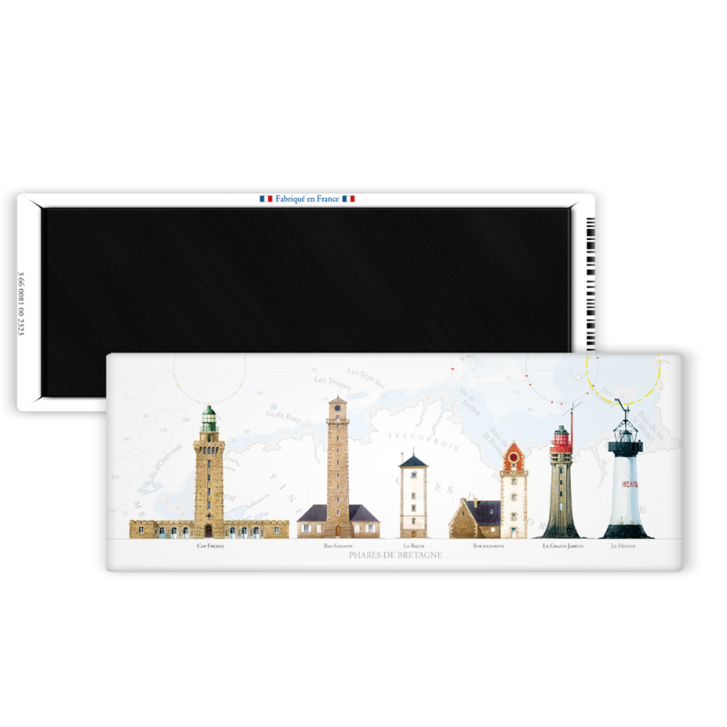 Magnet 42x118 - Héron - phares de bretagne