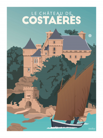 Affiche 30x40 - Holidays - costaeres