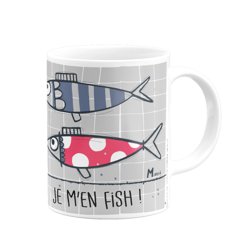 Mug - je m'en fish
