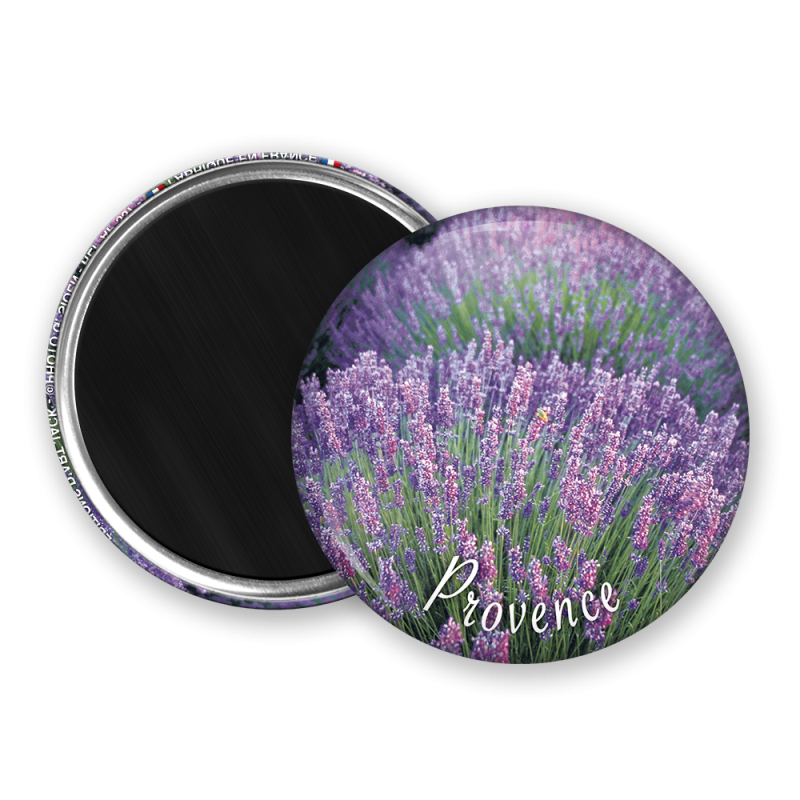 Magnet rond - Lavande