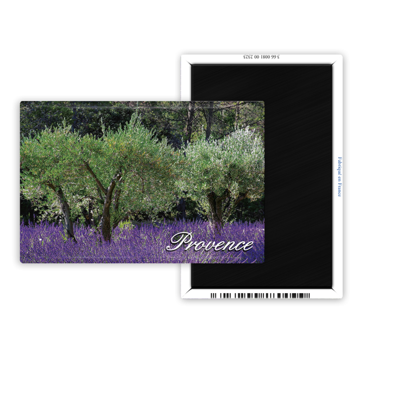 Magnet 55x80 - Lavande et oliviers