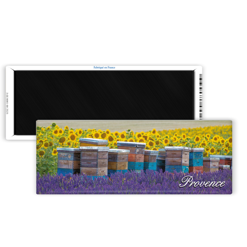 Magnet 42x118 - Lavande et tournesols