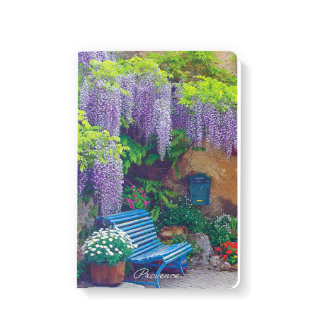 Note Book 15x21 - Le banc aux fleurs