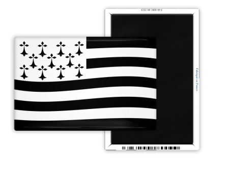 Magnet 55x80 - Le drapeau breton