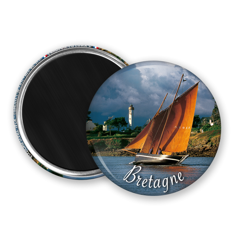 Magnet rond - Le forban