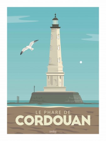 Affiche 30x40 - Le phare de cordouan