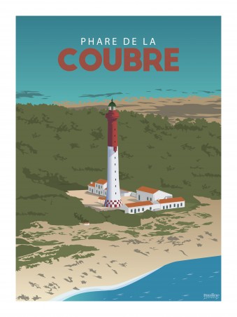 Affiche 30x40 - Le phare de la coubre