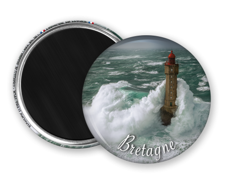 Magnet rond - Le phare de la jument