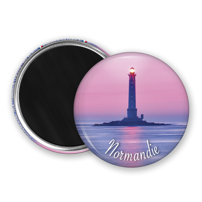 Magnet rond - Le phare du goury