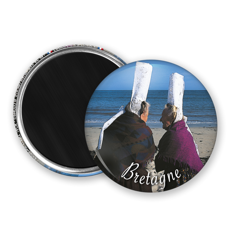 Magnet rond - Les bigoudennes