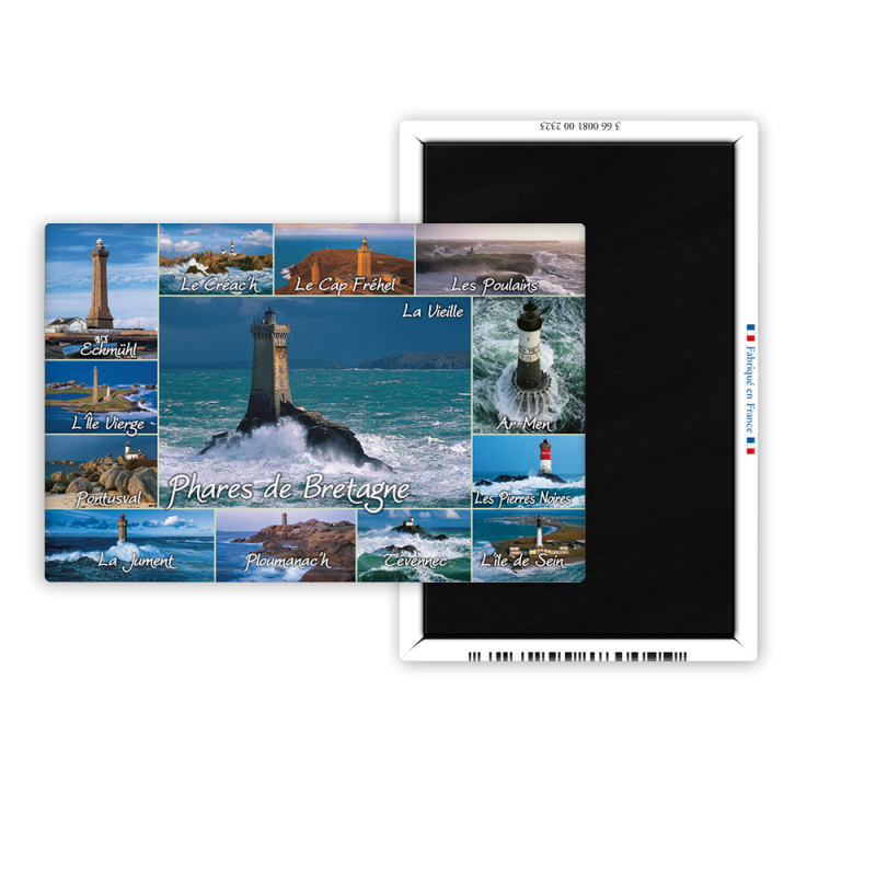 Magnet 55x80 - Les phares bretons...(13 vues)