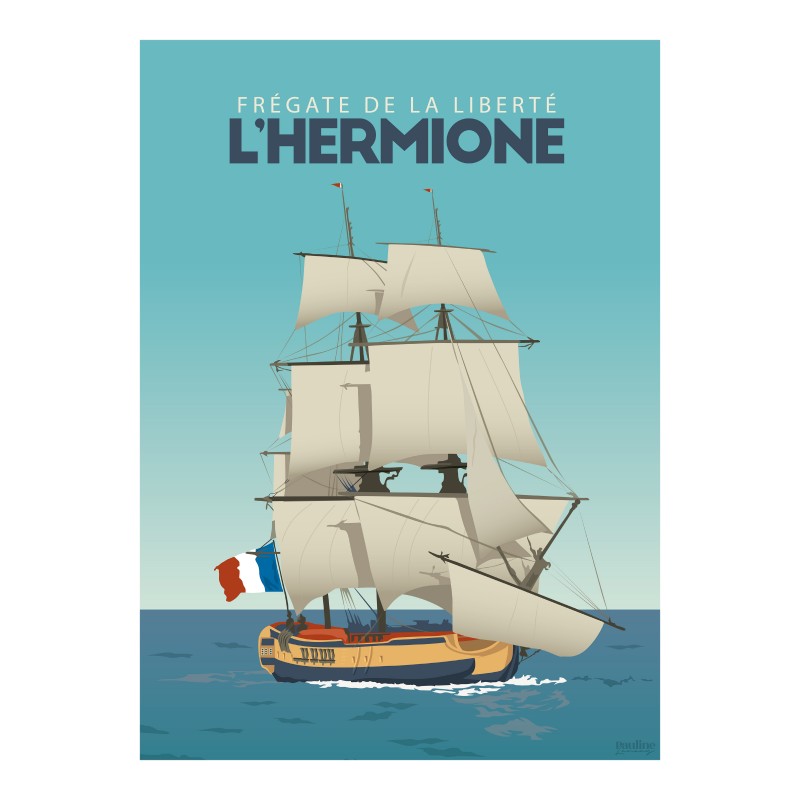 Affiche 30x40 - L'hermione