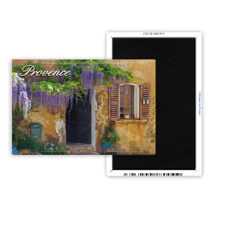 Magnet 55x80 - Maison fleurie