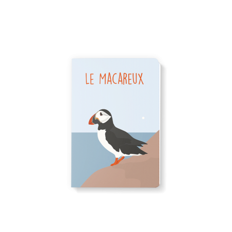 Note Book 10x15 - Pauline - le macareux