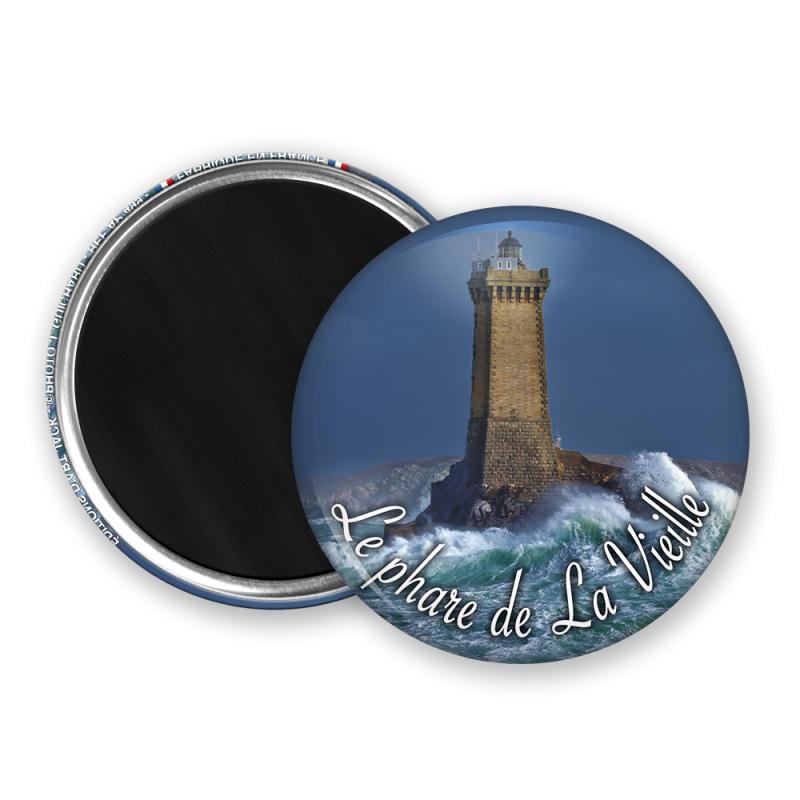 Magnet rond - Phare de la vieille