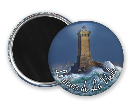 Magnet rond - Phare de la vieille