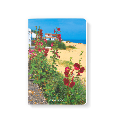 Note Book 15x21 - Plage et fleurs