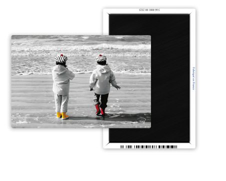 Magnet 55x80 - Plisson - enfants sur la plage