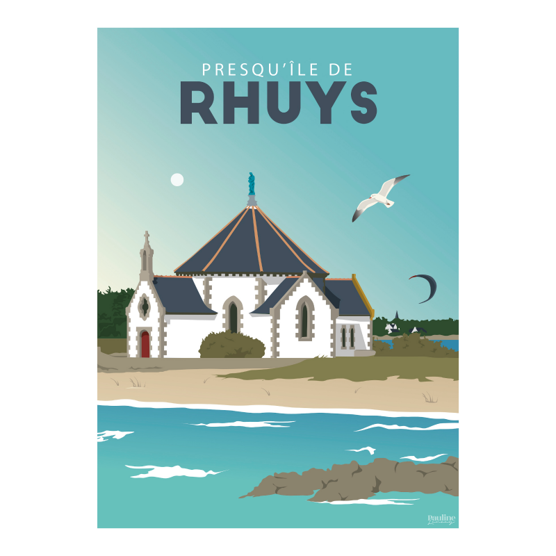 Affiche 30x40 - Presqu'ile de rhuys