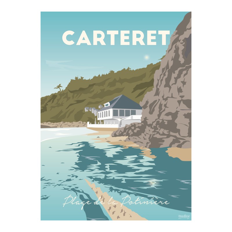 Affiche 30x40 - Restaurant la potiniere