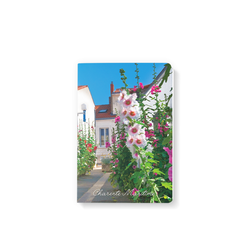 Note Book 10x15 - Roses tremieres