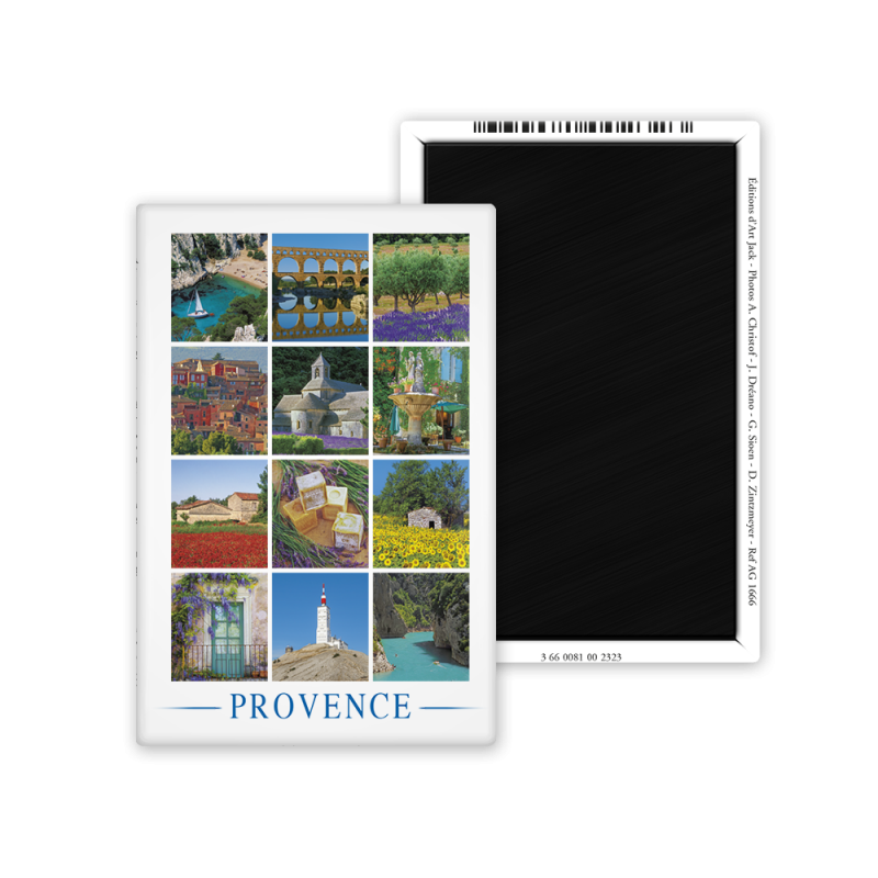 Magnet 55x80 - Sites touristiques...(12 vues)