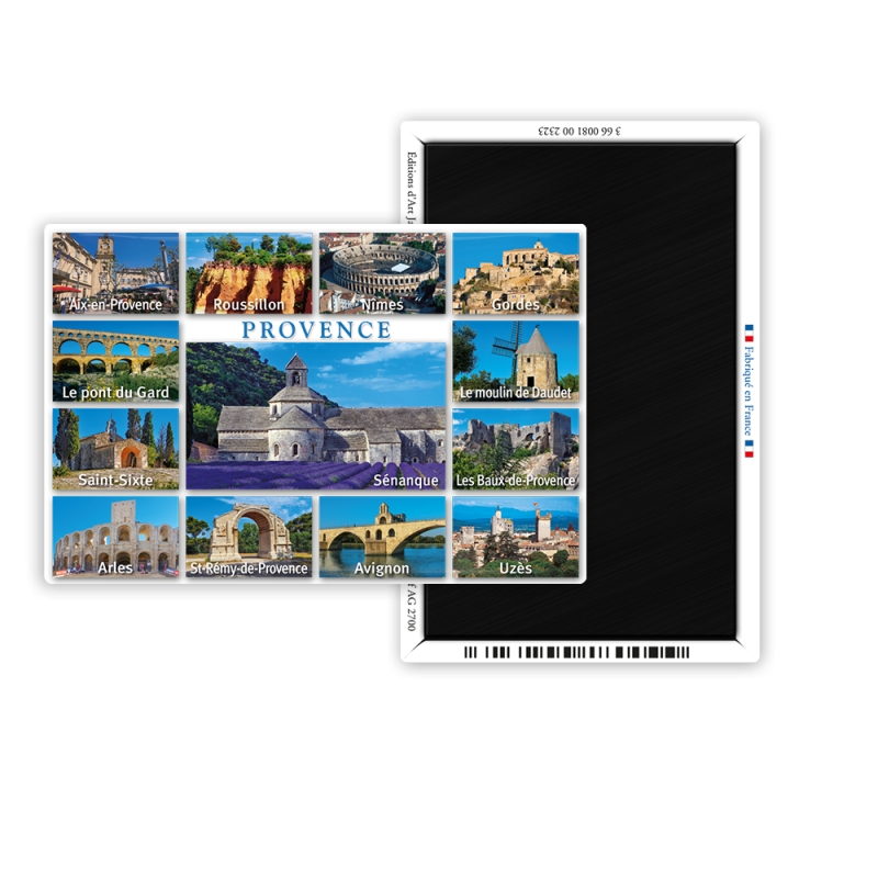 Magnet 55x80 - Sites touristiques...(13 vues)