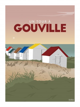 Affiche 30x40 - Un tour a gouville