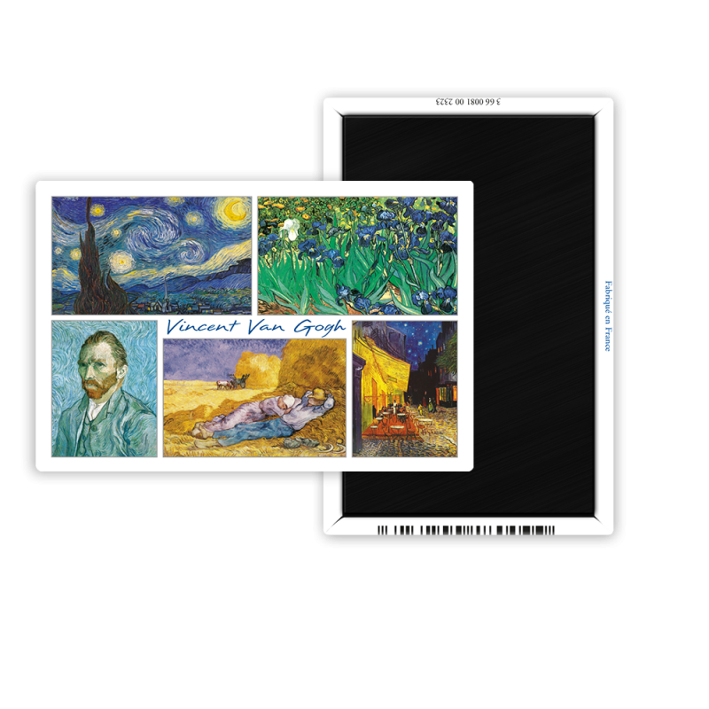 Magnet 55x80 - Van gogh - 5 vues