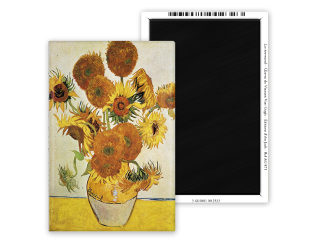 Magnet 55x80 - Van gogh - les tournesols