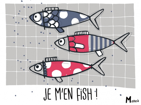 Sets plastifies - Marine b - je m'en fish