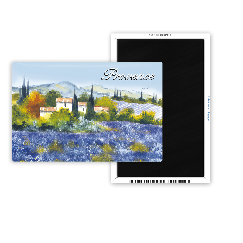 Magnet 55x80 - Beroard - champ de lavande