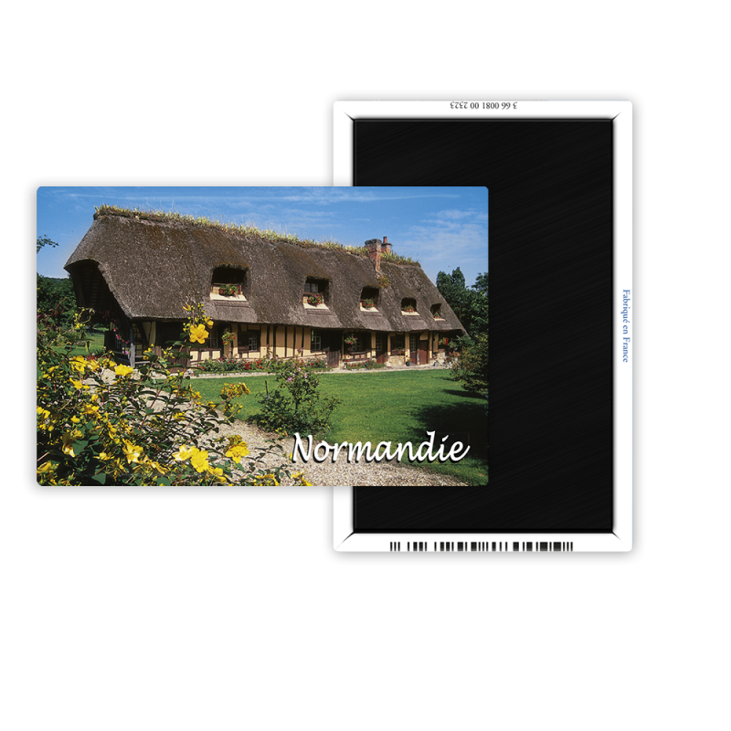 Magnet 55x80 - Chaumiere fleurie
