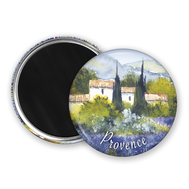 Magnet rond - Beroard - petit village