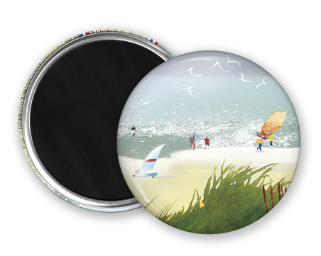 Magnet rond - Cambier - la respiration du monde