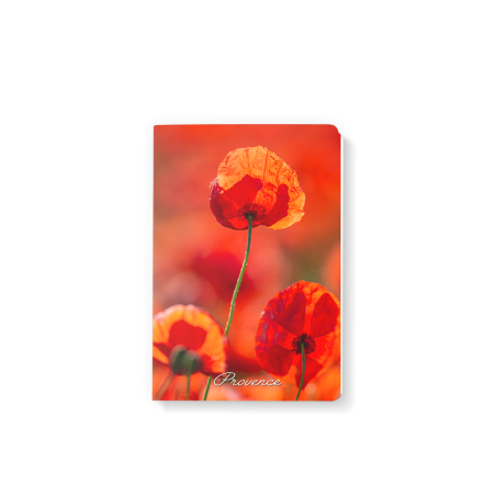 Note Book 10x15 - Coquelicots