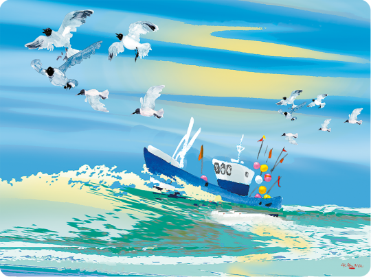 Retour de pêche
