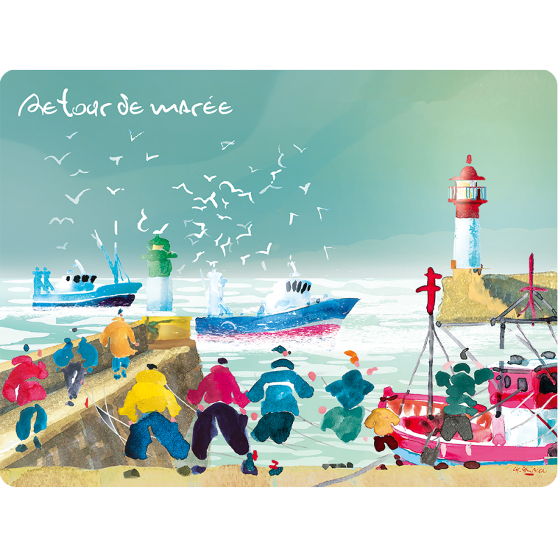 Sets plastifies - Cambier - retour de maree