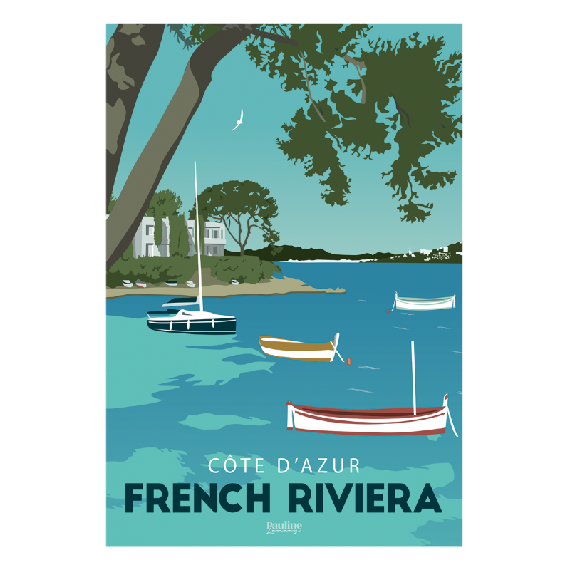 Carte Postale Hyères Côte D'Azur - Vue Typique De La Riviera Française