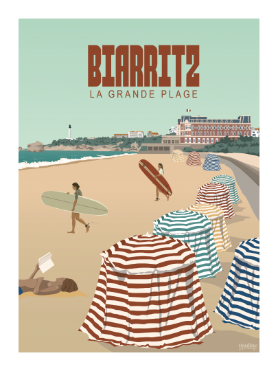 Biarritz, La grande plage