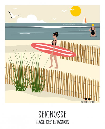 Seignosse, plage des Estagnots