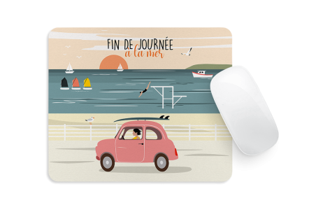 Fin de journée à la mer