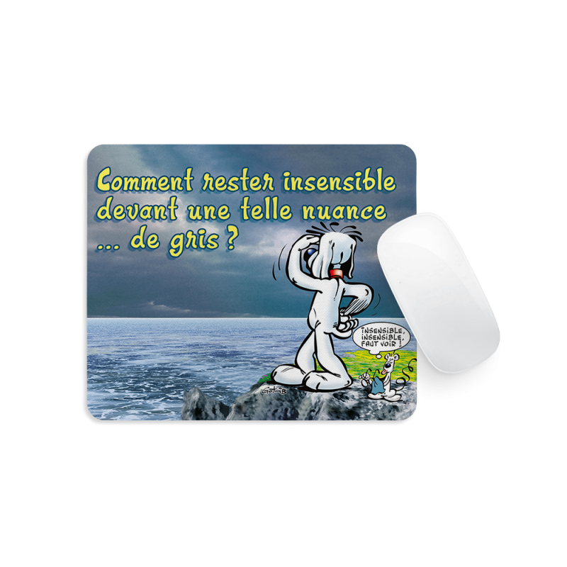 Tapis de souris - Nuances de gris