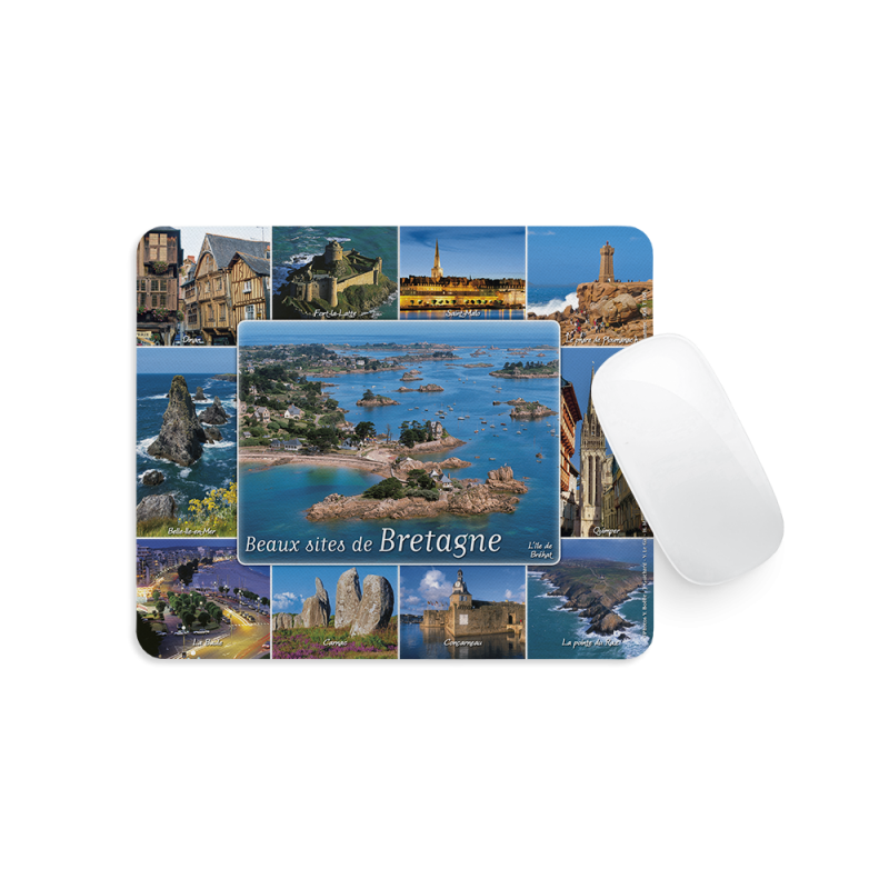 Tapis de souris - Beaux sites de Bretagne